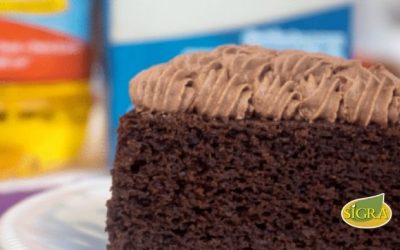 BROWNIE CON CREMA DE CHOCOLATE