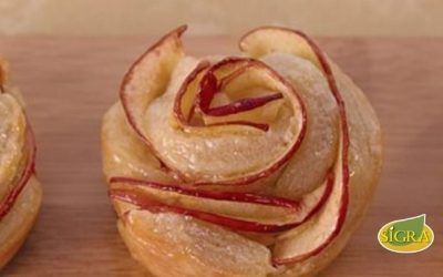 ROSAS EN HOJALDRE