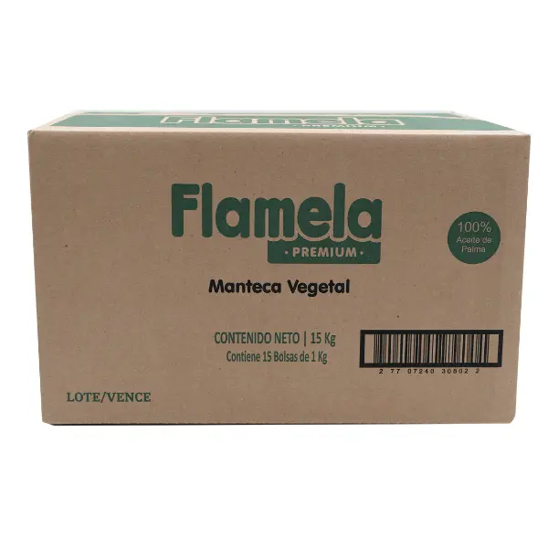 MANTECA VEGETAL FLAMELA 15K